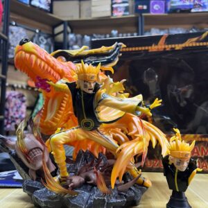 Naruto Uzumaki  with Kurama Naruto PVC Statue