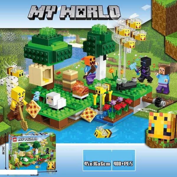 Building Blocks My World - Minecraft Set - 501 Pieces - Image 3