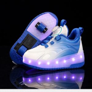 Kids LED Light-Up Skating Shoes
