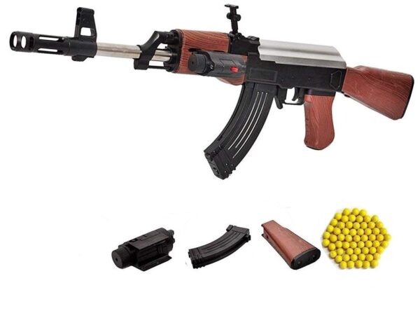 Army Style AK47 Toy Gun with BB Bullets.