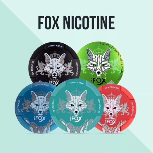 White Fox Nicotine Pouches – Premium Tobacco
